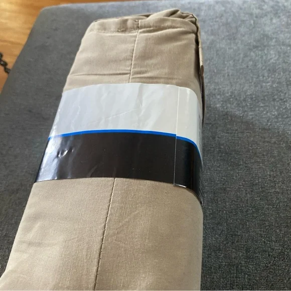 Mainstays Tan Fitted Sheet - Picture 3 of 8